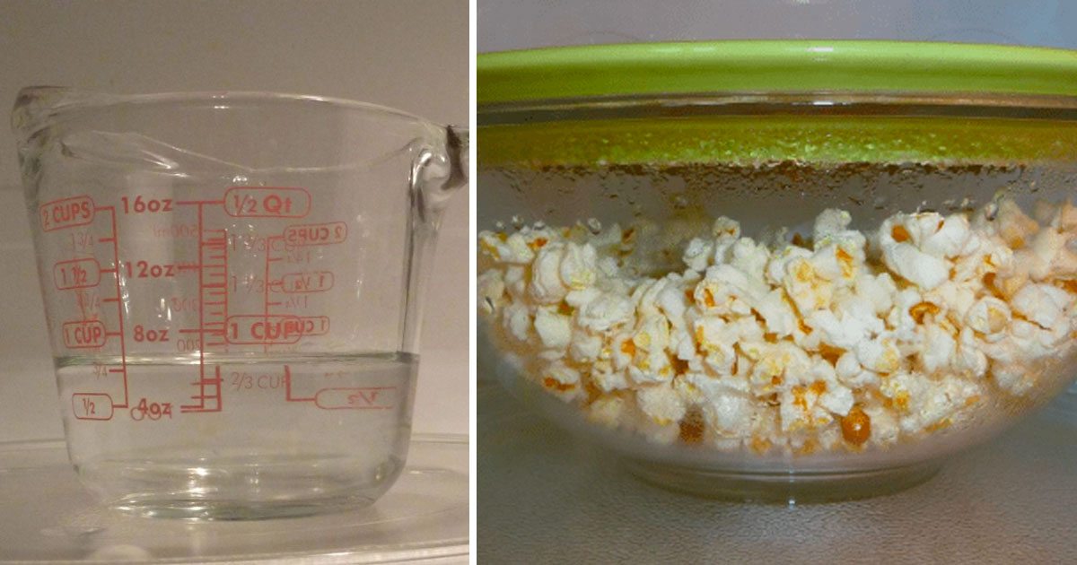 Microwave A Cup Of Water Right Before Your Popcorn For The Fluffiest Popcorn – Here’s Why
