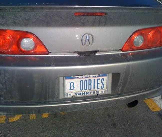 60 outrageous license plates