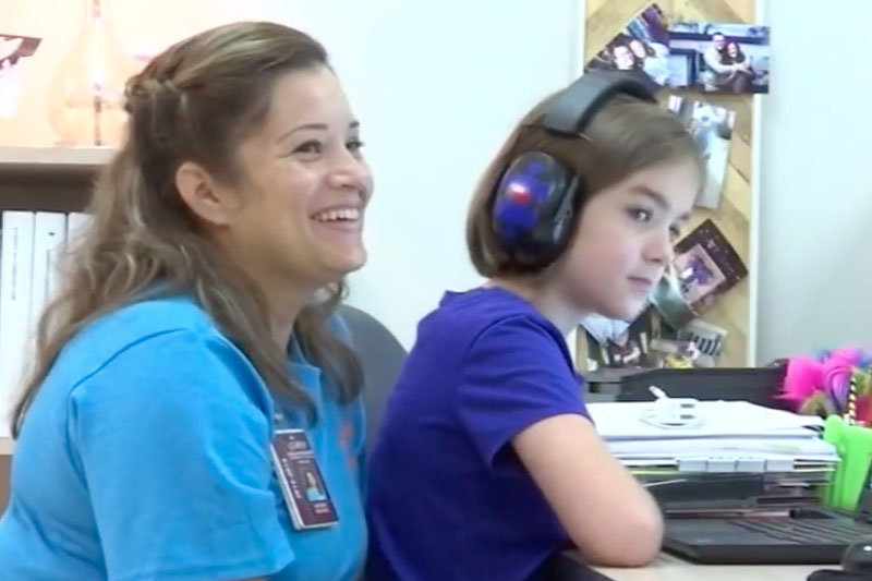 School Custodian Comforts Autistic Child(02)