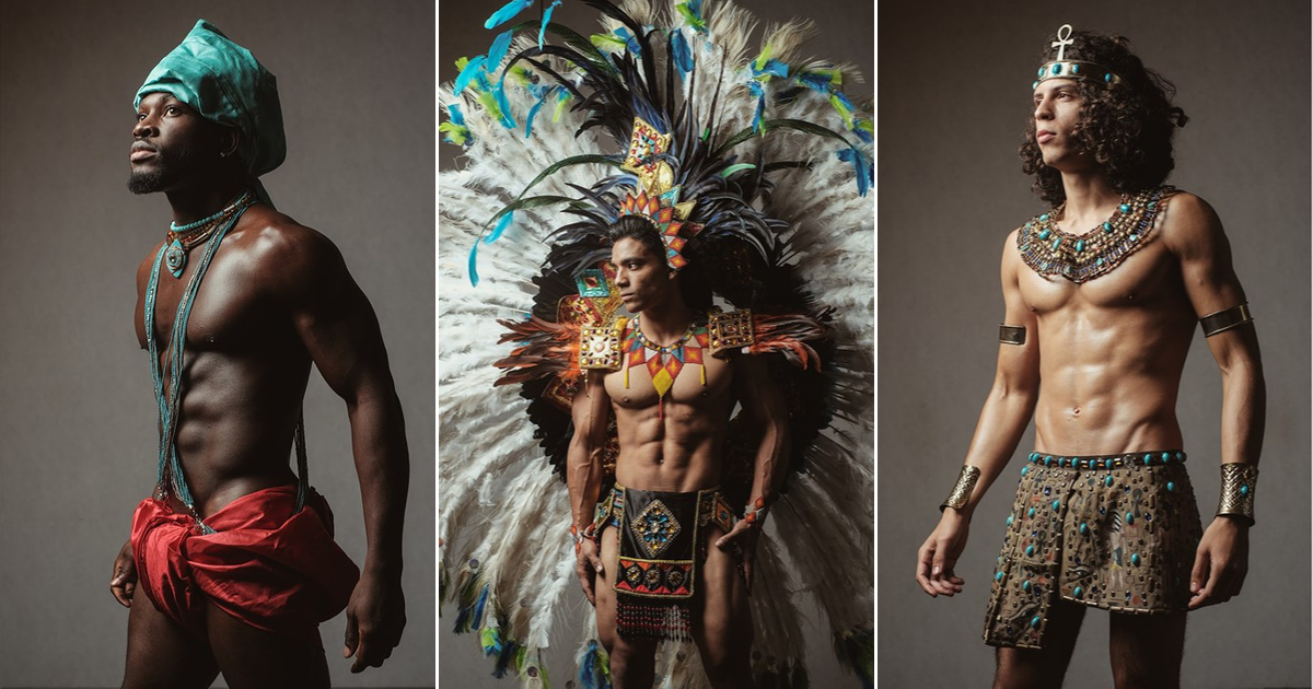 Pageant Graphics Men 35+ Photos of men dressed in their national costume for a male beauty ...