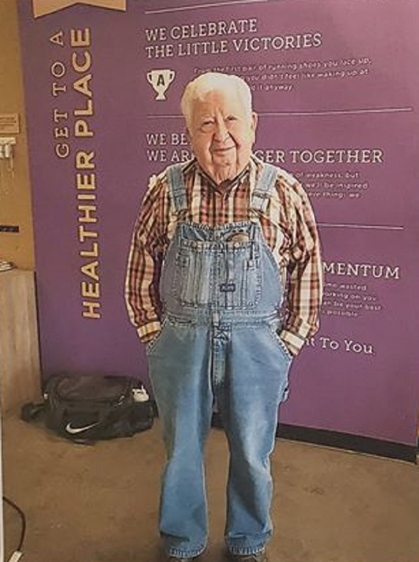 91yearold refuses to sedentary joins gym and works out in