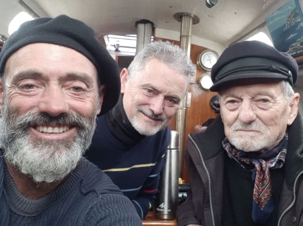 When flights are canceled, man sails across ocean to see 90yearold father