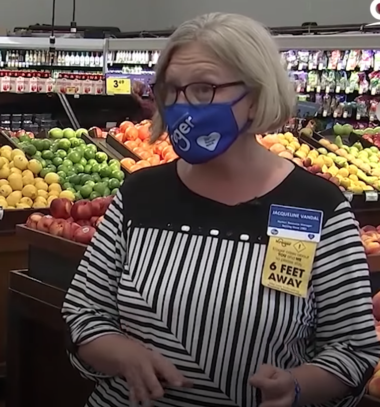 Woman sleeping in Kroger parking lot gets hired to work there