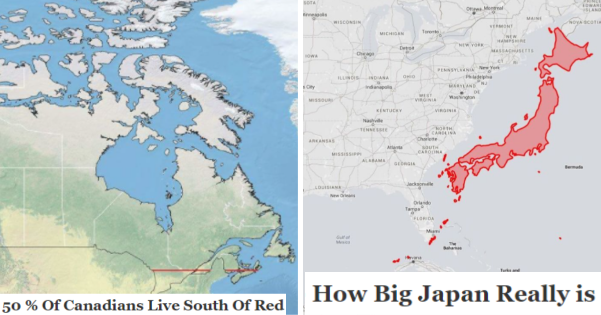 25 Strange Maps People Shared Online That Will Definitely Change Your Maps F
