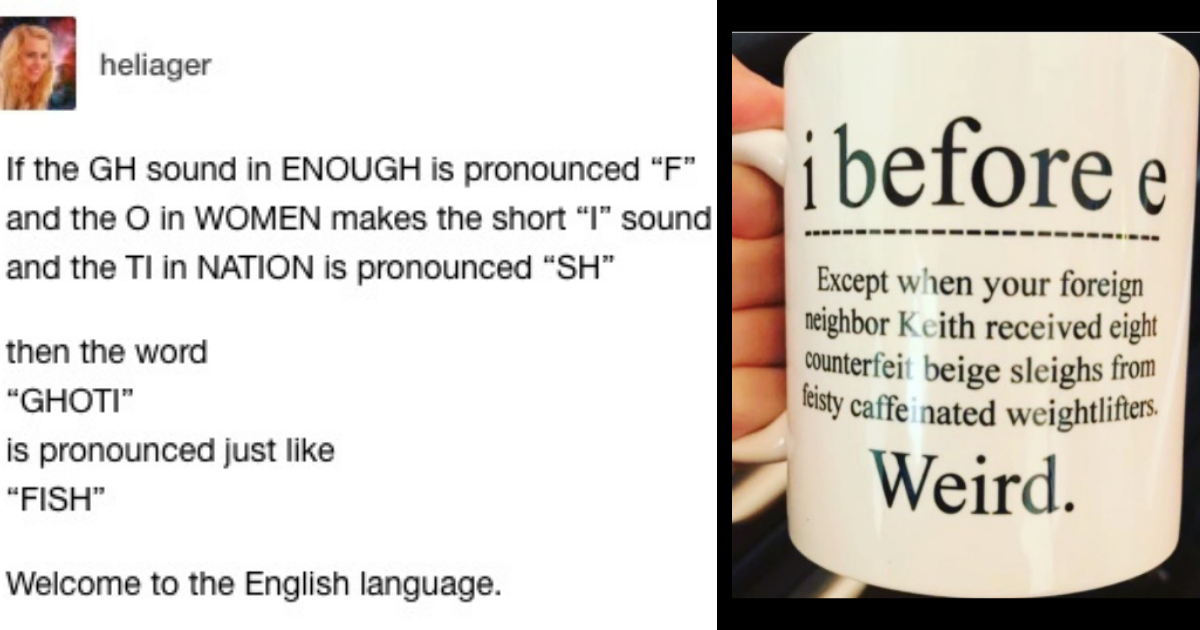 50 Hilarious Examples Of Why The English Language Is The Worst 50 Hilarious Examples Of Why The English Language Is The Worst