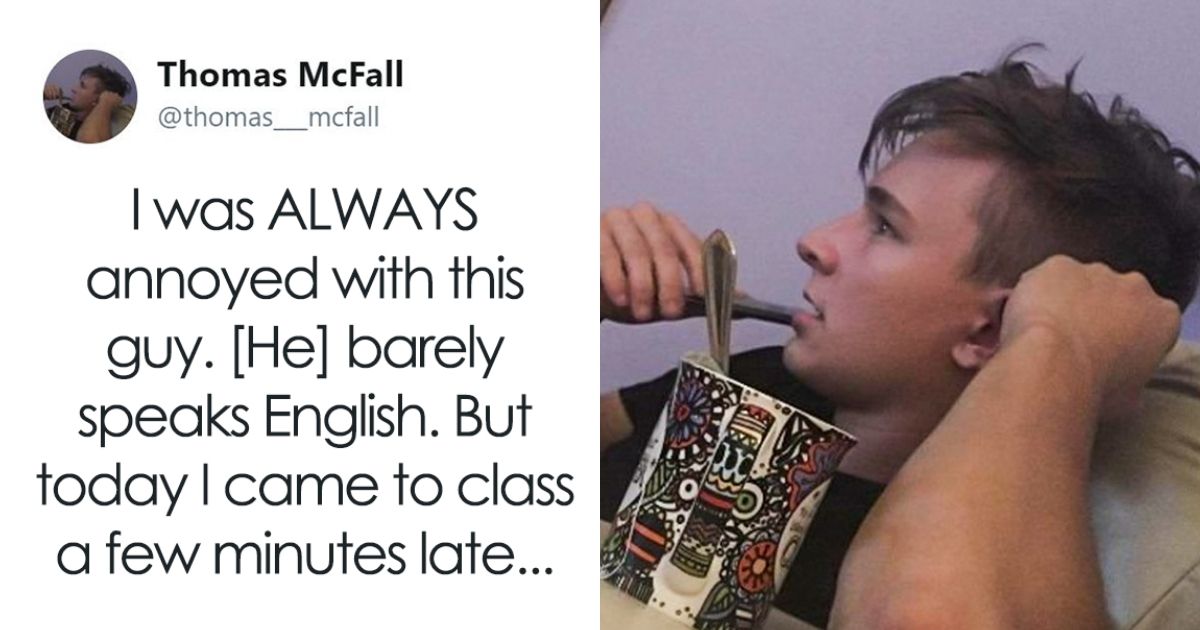 Man Annoyed By Foreign Classmate Gets Taught A Poignant Lesson After man-annoyed-by-foreign-classmate-gets-taught-a-poignant-lesson-after