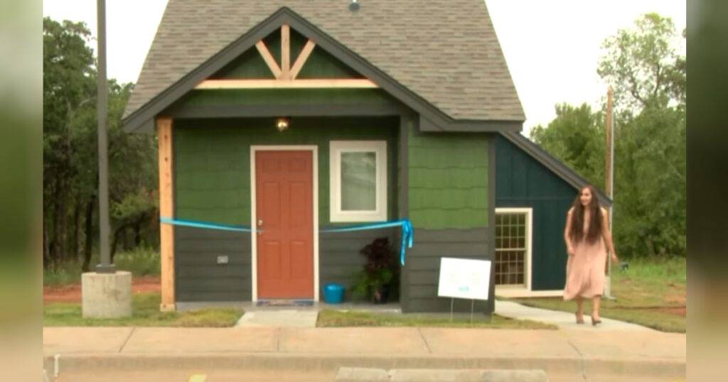 Homeless teens are moving into tiny houses after foster care and